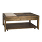 Mitchell - 3 Piece Table Set (1 Cocktail 2 End Tables) - Nutmeg