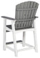 Transville - Barstool (Set of 2) - Gray / White
