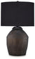 Naareman - Metallic Black - Terracotta Table Lamp