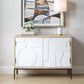 Weimar - 2 Door Cabinet - White / Woodtone