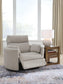 ModMax Luxe - Swivel Glider Power Recliner - Flint