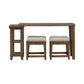 Carolina Park - 3 Piece Console Set - Brown
