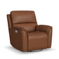 Henry - Power Swivel Gliding Recliner With Power Headrest, Lumbar, Heat & Massage