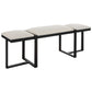 Triple Cloud - Modern Upholstered Bench