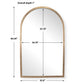 Vestry - Arch Mirror - Antique Brass