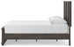 Shaehartin - Queen Panel Platform Bed - Dark Brown