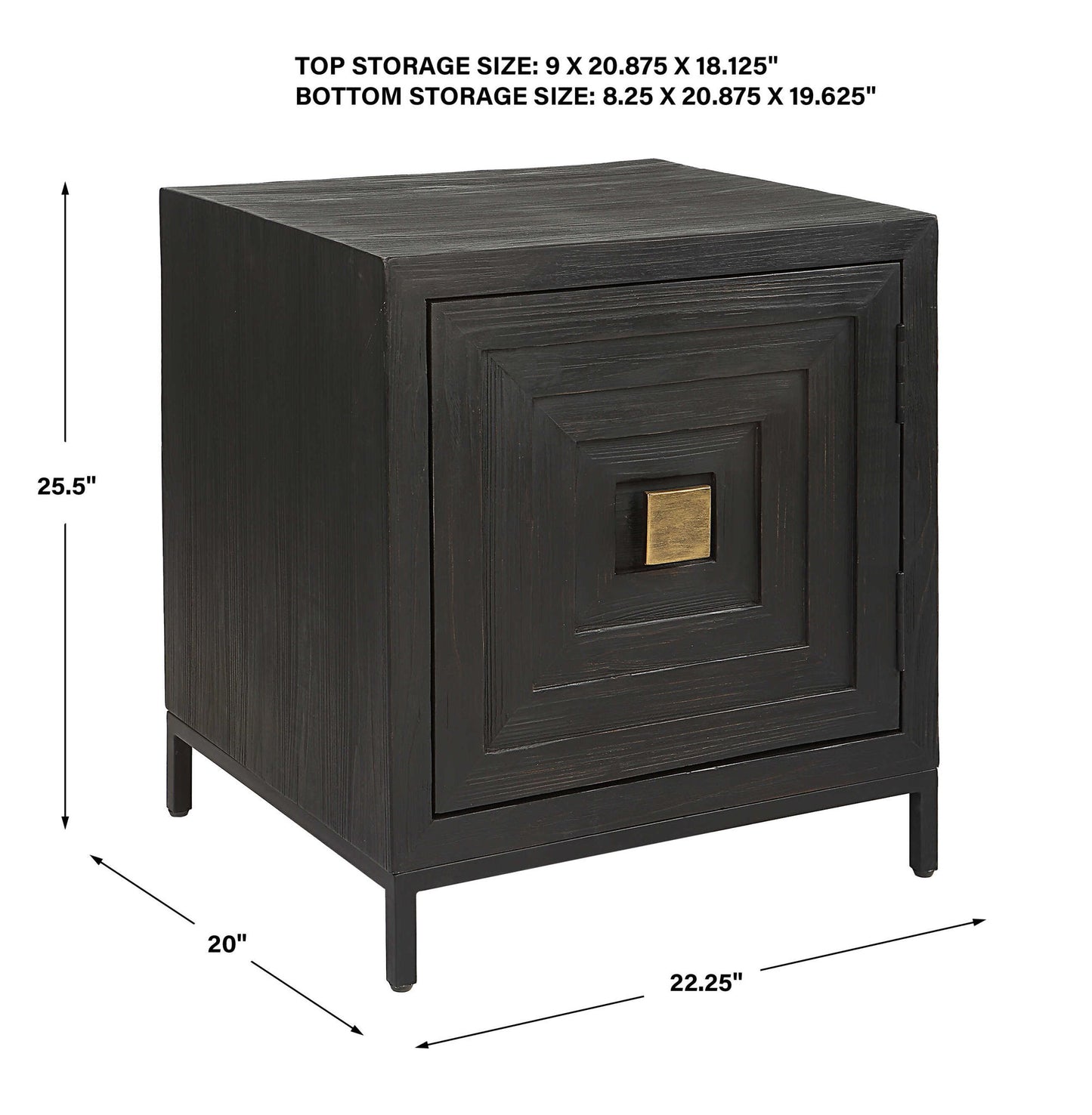 Aiken - Geometric Cabinet / End Table