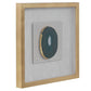 Keeva - Agate Stone Shadow Box - Gold