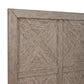 Skyview Lodge - King Panel Headboard - Cobblestone