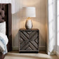 Barrett - Oak Cabinet - Dark Charcoal