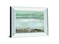 Grey Dawn By Caroline - Mirror Framed Print Wall Art - Gray