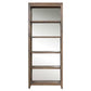 Delancey - Weathered Oak Etagere - Dark Brown