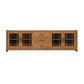 Lincoln - Large Entertainment Base - Warm Walnut