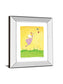 Felicity Wishes Il By Emma Thomson - Mirror Framed Print Wall Art - Yellow