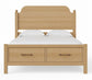 Pure Maple - Poster Storage Bed