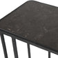 Cavern - Stone & Iron Accent Table