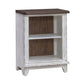 River Place - Right Pier Base - Riverstone White & Tobacco