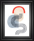 22x26 Deco Sunrise IV By Grace Popp - White