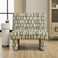 Willa - Accent Chair - Green / White