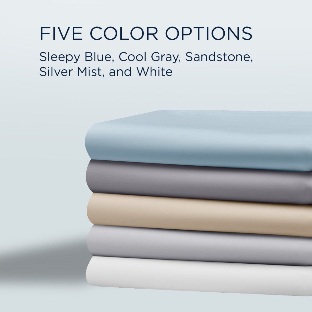 Linens - Tempur Classic Cotton Sheet Set - Sleepy Silver Mist