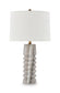 Desmont - Marble Table Lamp - White / Beige / Gray