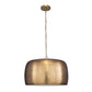 Lemont - Hammered Brass 1 Light Pendant - Brass