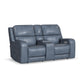 Oasis - Power Reclining Loveseat With Console, Power Headrests, Lumbar, Heat & Massage