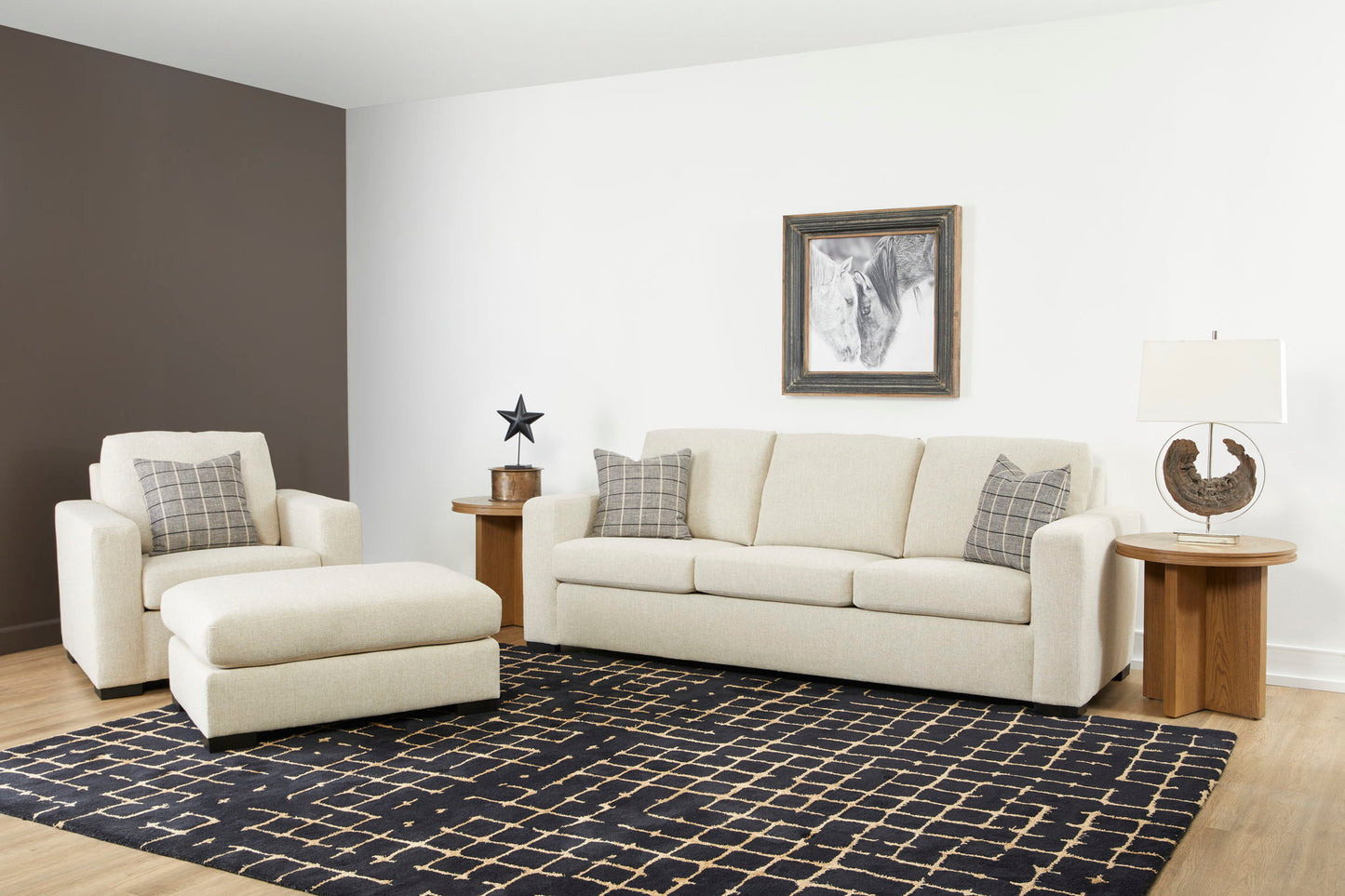Oliver - Fabric Loveseat