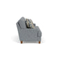 Moxy - Fabric Sofa, T-Shaped Seat Cushion, Straight Track Arms