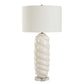 Anneli - Swirl Table Lamp - White