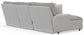 Abraxas - 3 Piece Reclining Sectional