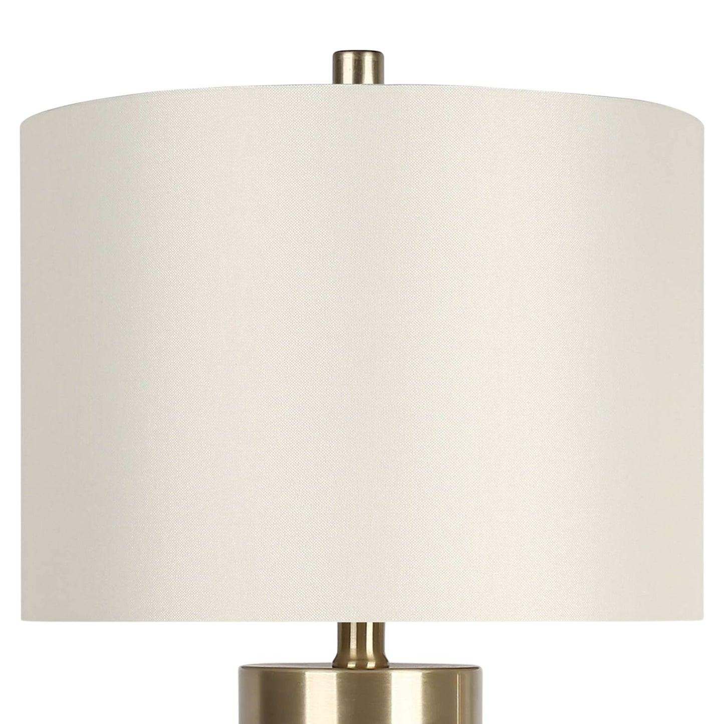 "Luminous Shell" Shell And Metal Table Lamp (Set of 2) - Natural Shell / Soft Gold / Beige