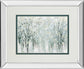 Winter Mist By Carol Robinson - Mirror Framed Print Wall Art - Gray
