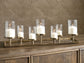 Wallmond - Candle Holder - Antique Brass Finish