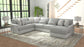 Titan - Sectional With Comfort Coil Seating And Accent Pillows Included