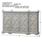 Sophie - 4 Door Cabinet - Gray