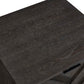 Barrett - Oak Cabinet - Dark Charcoal