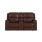 Oasis - Power Reclining Loveseat With Console, Power Headrests, Lumbar, Heat & Massage