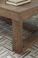 Cariton - Rectangular Cocktail Table - Gray