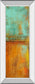 Ten City Il By Erin Ashley - Mirror Framed Print Wall Art - Orange