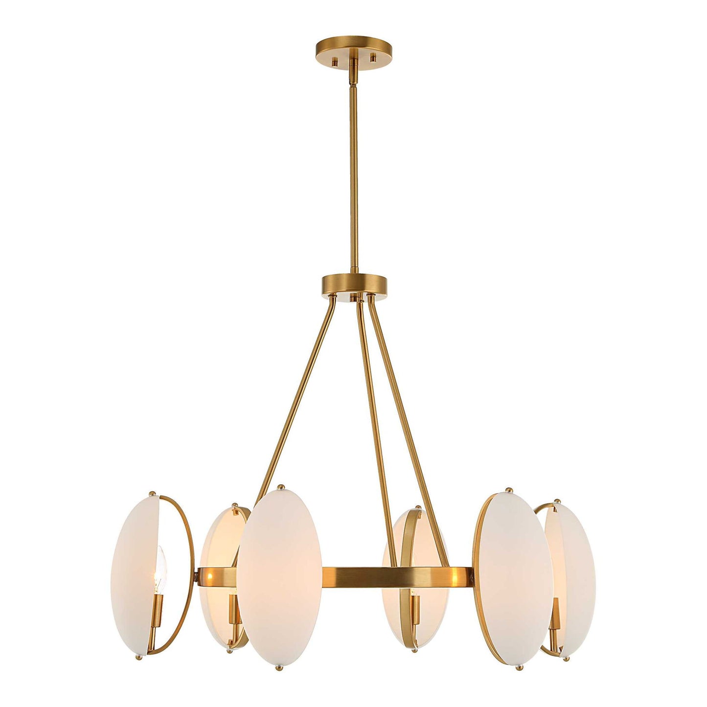 Oviform - 6 Light Round Chandelier