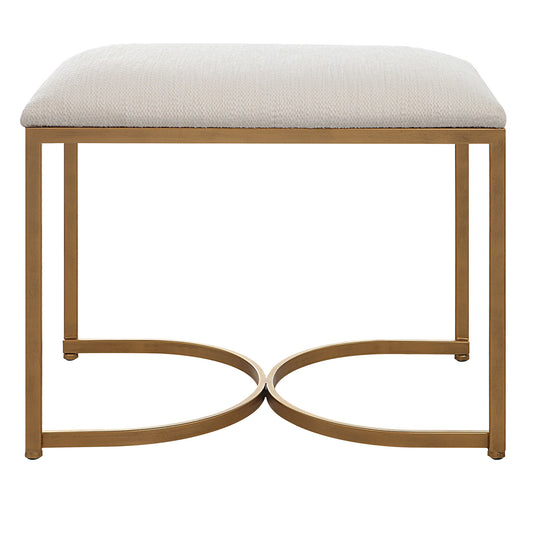 Accent Bench - Antique Brushed Brass