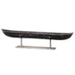 River Boat - Sculpture - Black