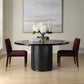 Hersch - Round Dining Table - Black