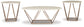Tarica - Occasional Table Set (Set of 3) - White / Metallic