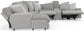 Abraxas - 6 Piece Reclining Sectional