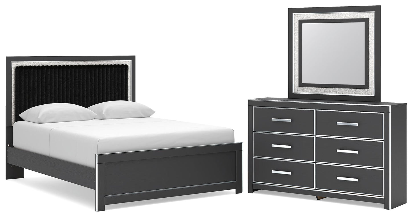 Zuraleus - Upholstered Panel Platform Bedroom Set