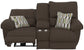 Lenny - Power Lay Flat Reclining Console Loveseat