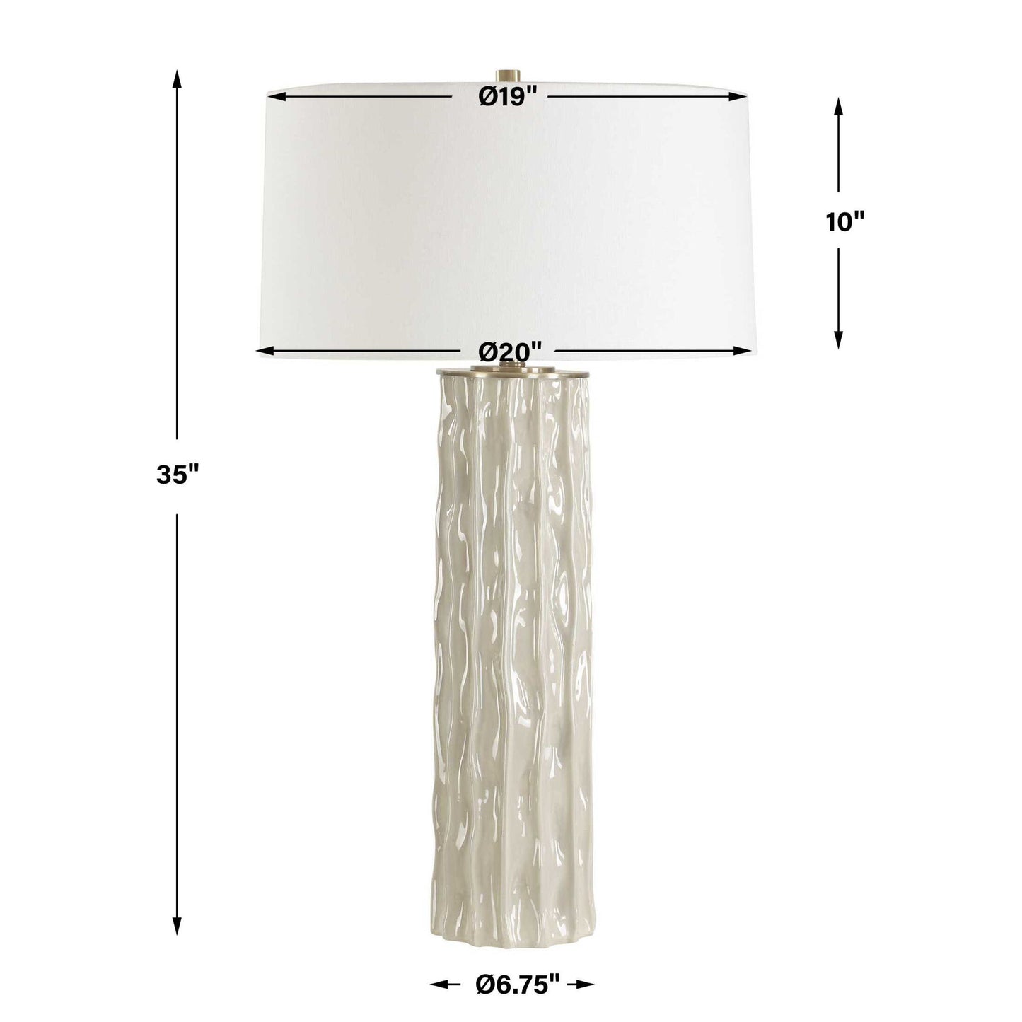 Parilli - Table Lamp - Taupe Gray