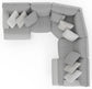 Abraxas - 5 Piece Reclining Sectional